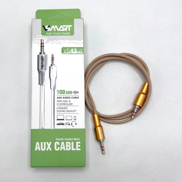 کابل AUX وی اسمارت مدل VS-43 یک متری