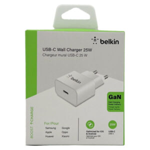 شارژر 25W بلکین Gan دو پین